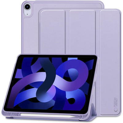 Husa Tech-protect Smartcase Pen pentru iPad Air 10.9” (2020/2022) / 11” (2024/2025/2026) - Mov