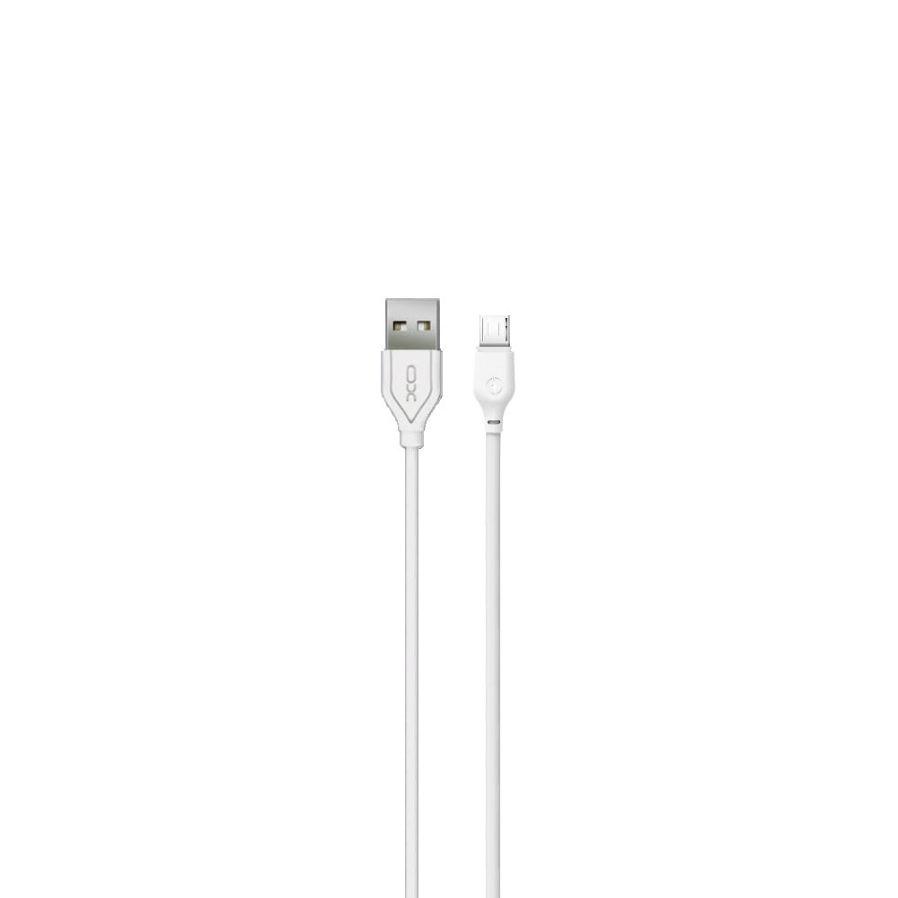Cablu XO Nb103 USB - Microusb 2,0 M 2,1A Alb