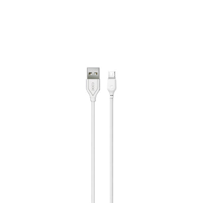 Cablu XO Nb103 USB - Microusb 2,0 M 2,1A Alb