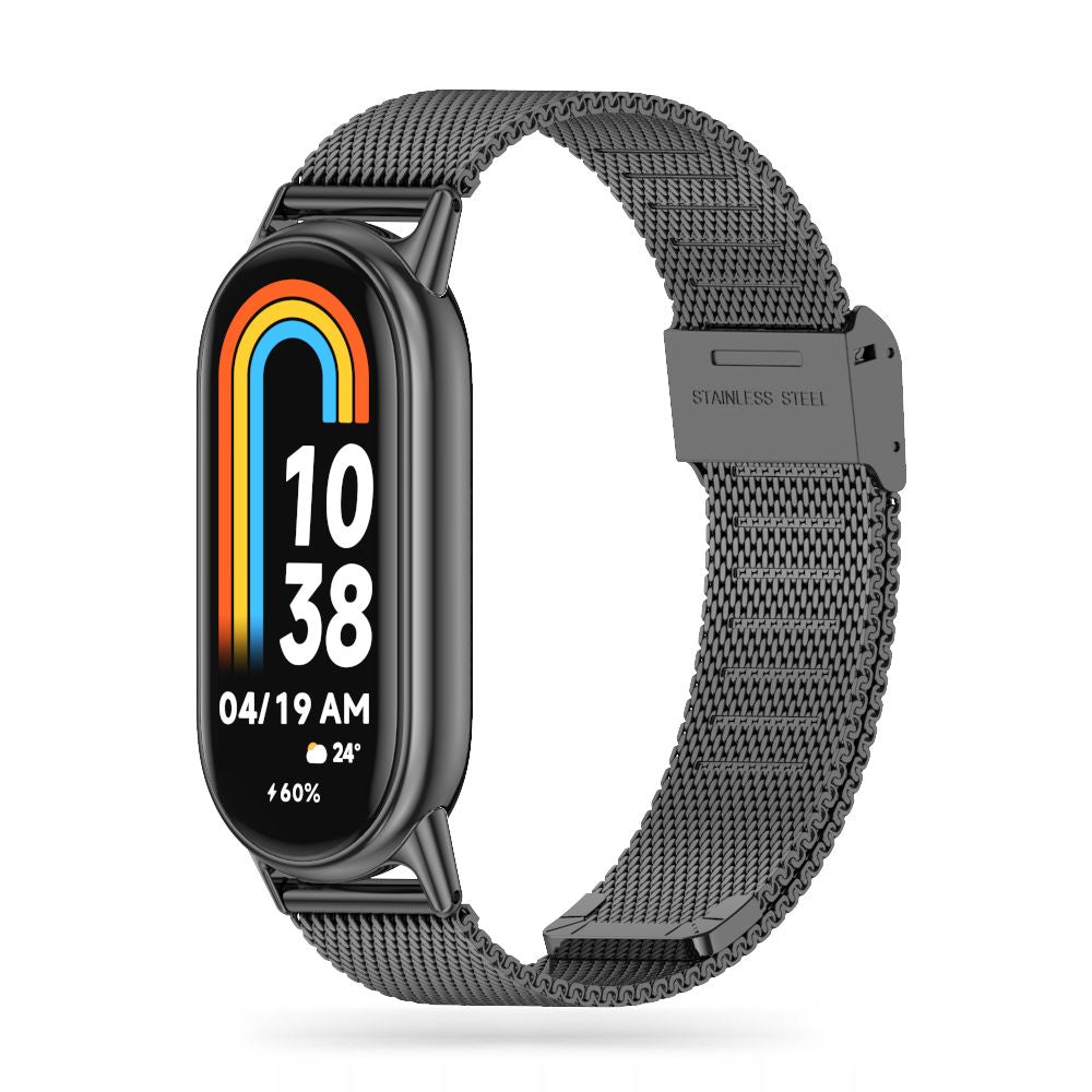 Curea Tech-protect Milaneseband pentru Xiaomi Smart Band 8 / 8 NFC - Negru