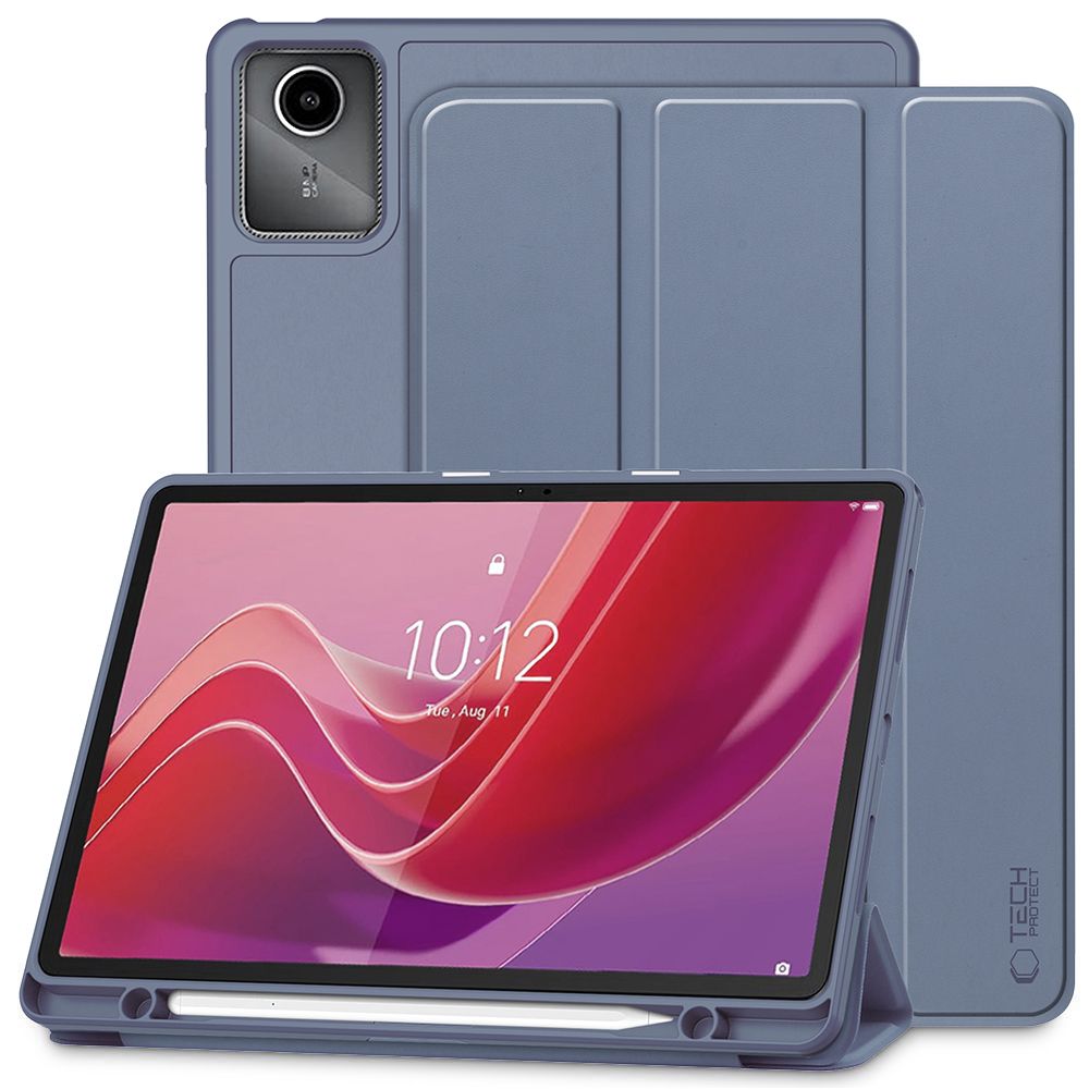 Husa Tech-protect SC Pen pentru Lenovo Tab M11 11" Tb-330 - Mov inchis