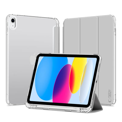 Husa Tech-protect SC Pen Hybrid pentru iPad 10.9" 2022 - Gri