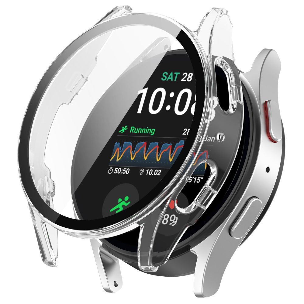 Husa Tech-protect Defense360 pentru Samsung Galaxy Watch 7 (40mm) - Transparent