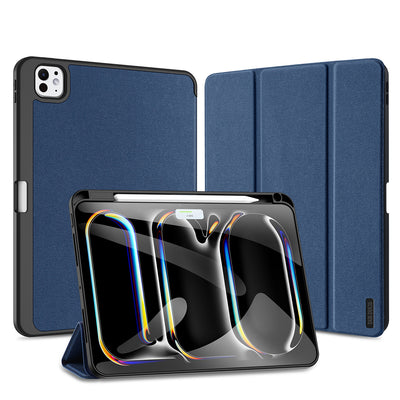 Husa Dux Ducis Domo cu Flap And Smart Sleep pentru Xiaomi Pad 6 / 6 Pro - Albastru