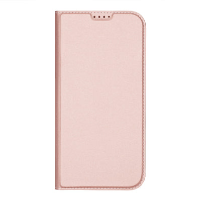 Husa Dux Ducis Skin Pro iPhone 16 Pro Max cu Flip And Card Slot - Roz