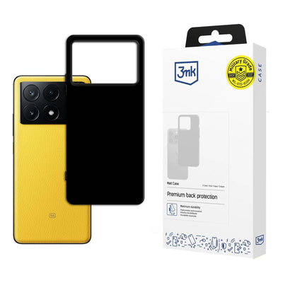 Husa 3mk Matt pentru Xiaomi Poco X6 Pro 5G - Negru