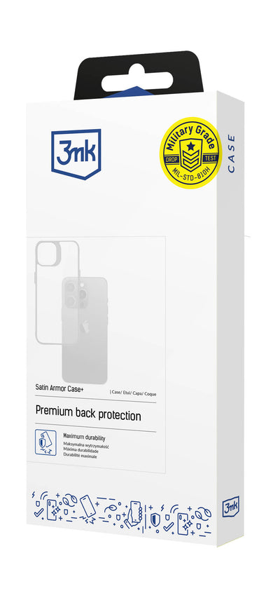 Husa 3mk Satin Armor + pentru iPhone 11 Pro - Transparent