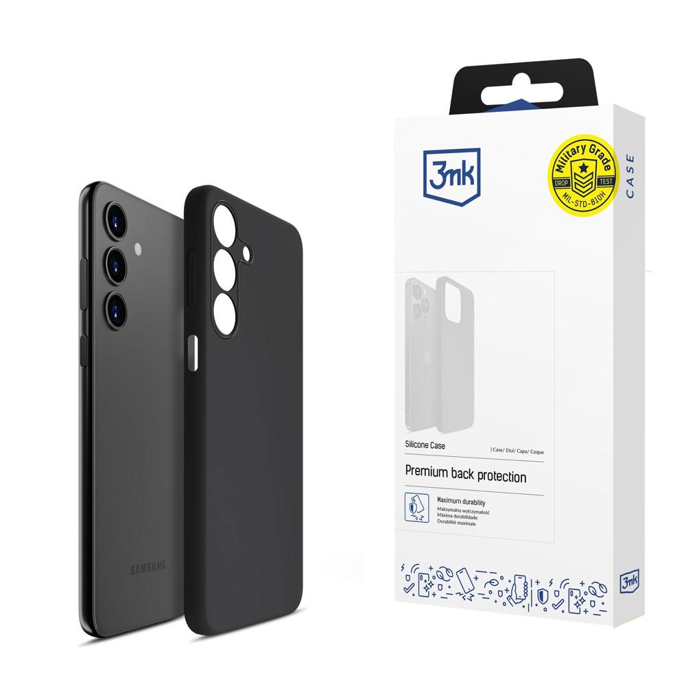 Husa 3mk Silicone pentru Samsung Galaxy A15 5G - Negru