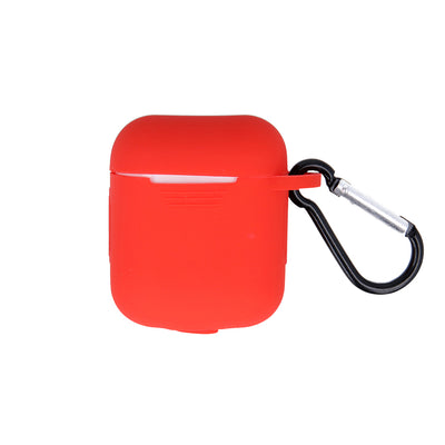 Husa pentru AirPods / AirPods 2 Rosu cu Hook