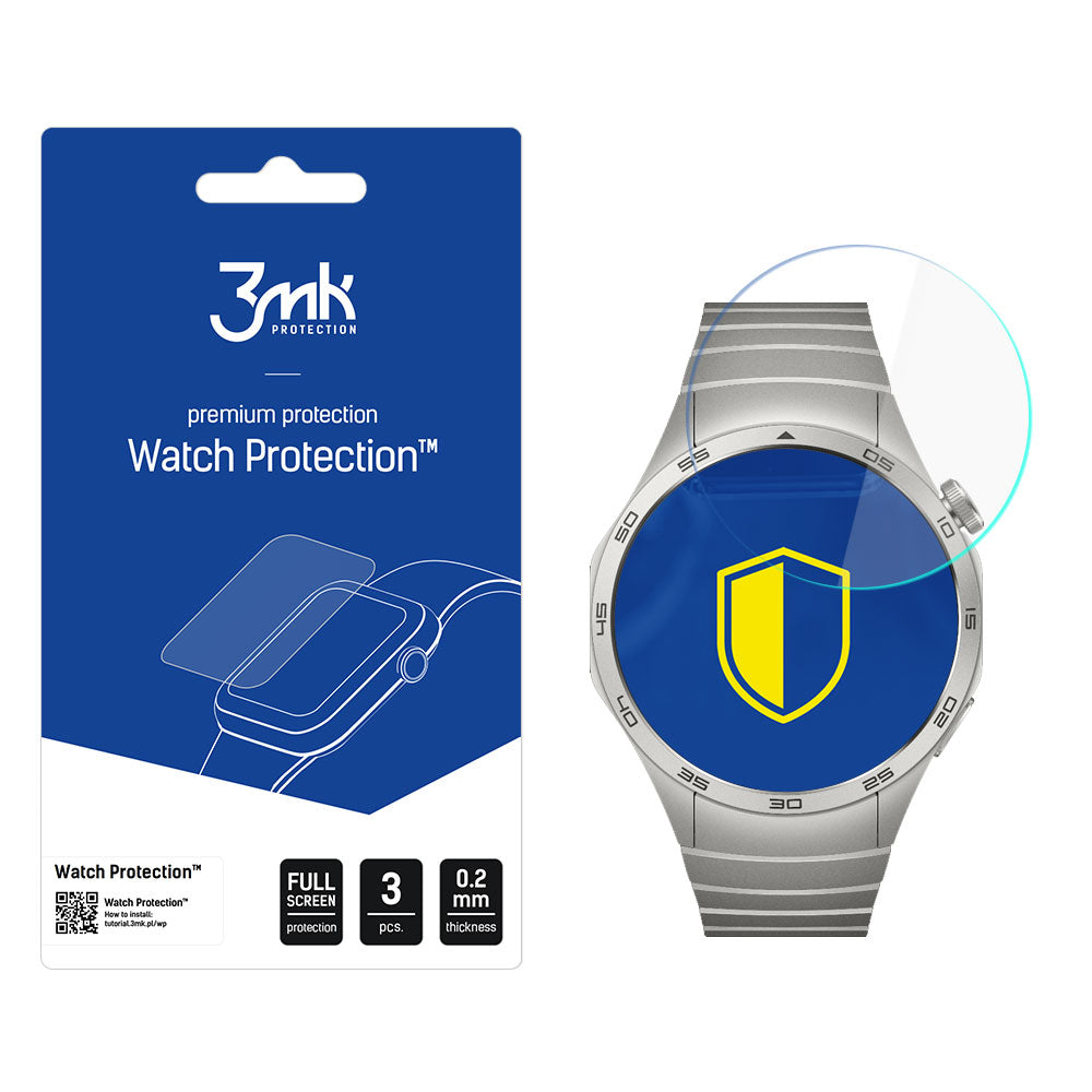 Folie Hybrid Glass 3mk Watch Protection Flexibleglass pentru Huawei Watch GT 4 46mm