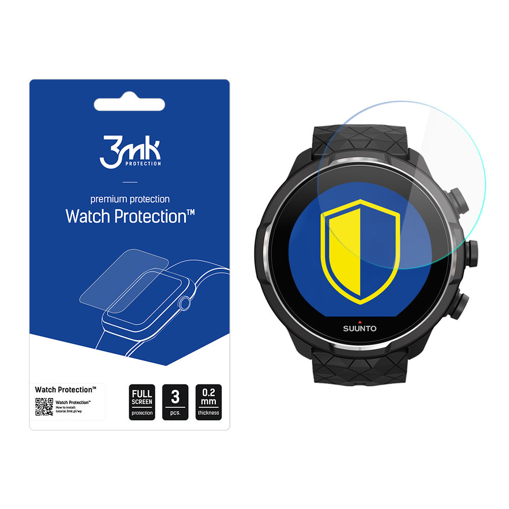 Folie 3mk Watch Protection™ V. Flexibleglass Hybrid Glass On Suunto 9 Baro Titanium