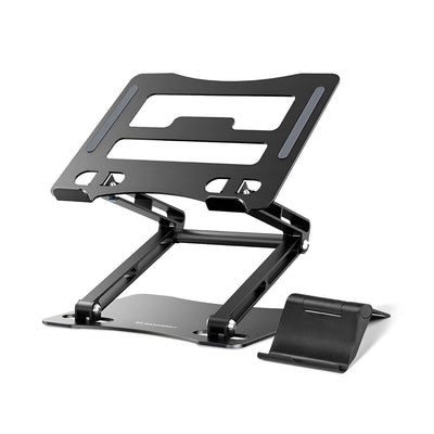 Suport auto Wozinsky Wrs-cpy75dsb Aluminum Laptop And Tablet Stand + Free Smartphone Stand - Negru