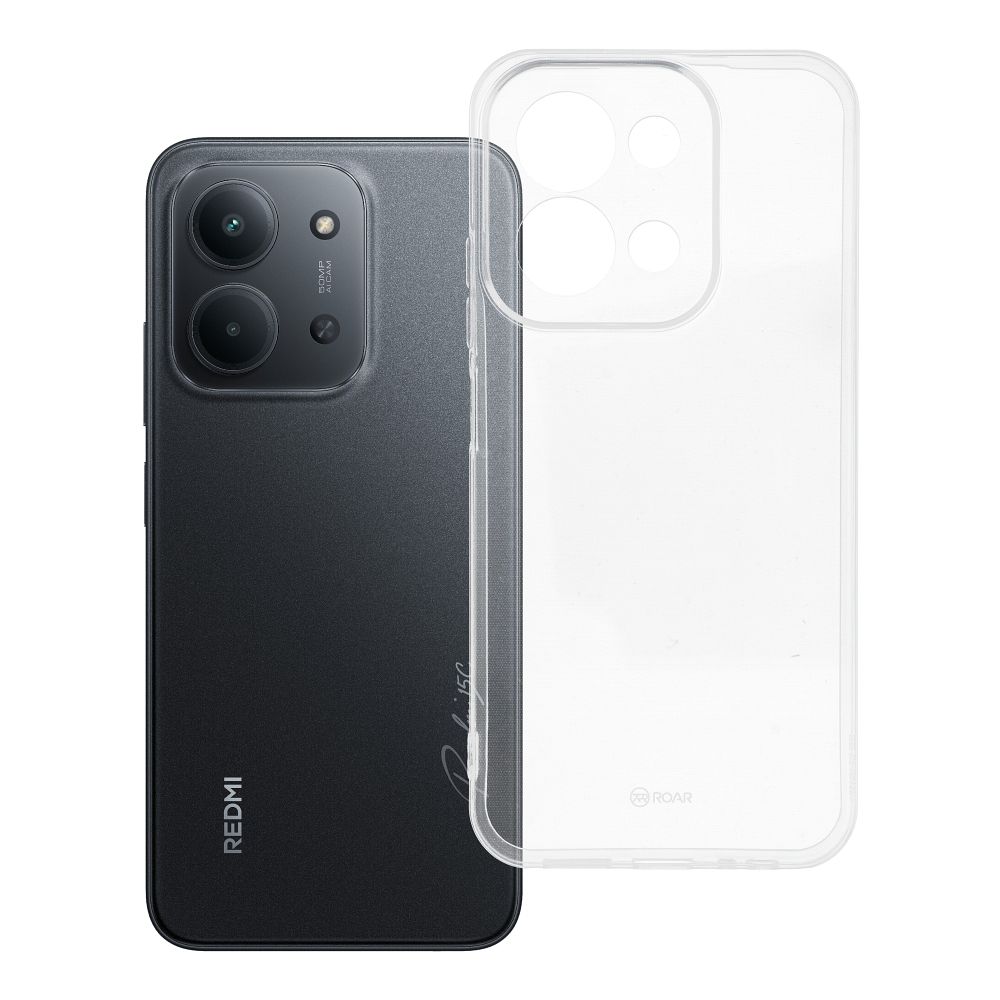 Husa Roar ALL DAY Colorful Jelly pentru Xiaomi Redmi 15C (173,16 X 81,07 X 8,2) Transparent