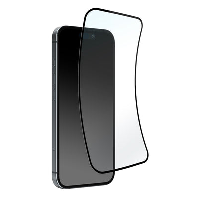 Folie Puro Flexible Glass D3O Hybrid Glass cu Negru Frame pentru iPhone 16 Plus / iPhone 15 Pro Max / iPhone 15 Plus