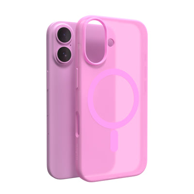Husa Puro Daylight Magsafe Silicone pentru iPhone 16 - Roz