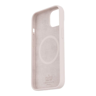 Husa Puro Icon Mag Magsafe Silicone pentru iPhone 14 Pro Max - Roz