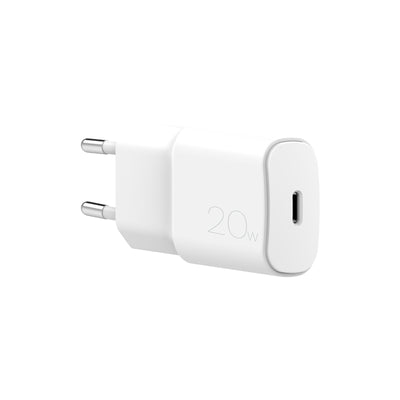 Incarcator priza Puro Alb 20W Power Delivery Usb-c - Alb