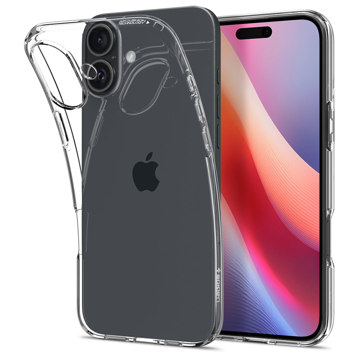 Husa Spigen Liquid Crystal iPhone 16 Plus - Transparent