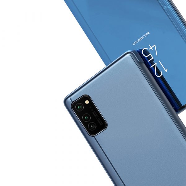 Husă pentru Motorola Moto G8 Plus blue - Smart Clear View – Transparent