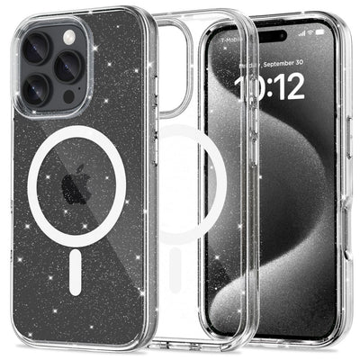 Husa Tech-protect Flexair Hybrid Magsafe pentru iPhone 16 Pro - Transparent