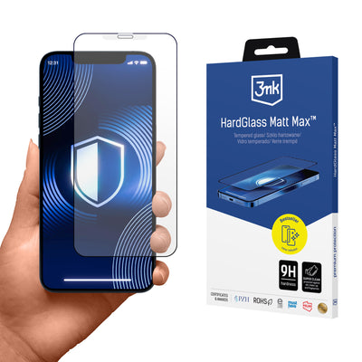 Folie Matte sticla 3mk Hardglass Matt Max pentru Apple iPhone X/XS/11 Pro
