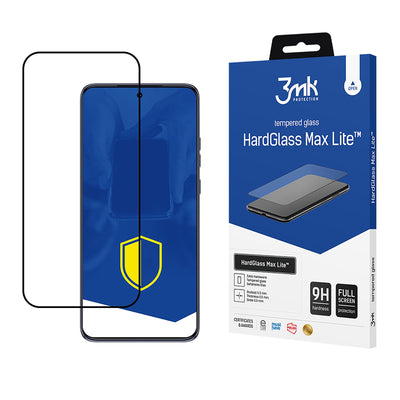 Folie sticla 3mk Hardglass Max Lite Negru pentru Motorola Edge 50 Neo