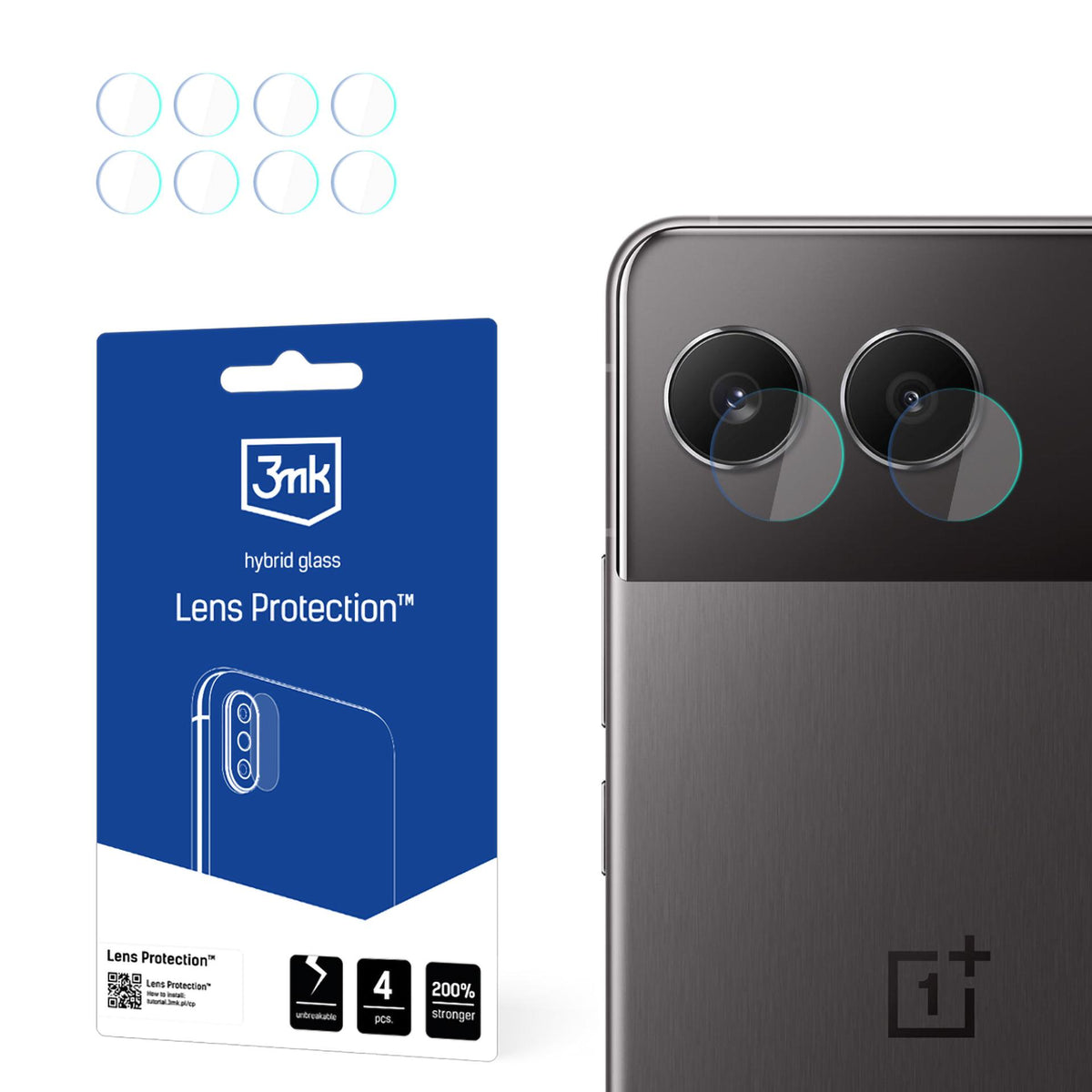 Folie Camera Husa 3mk lentila Protection pentru OnePlus Nord 4