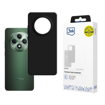 Husa 3mk Matt pentru Oppo Reno 12 FFS - Negru