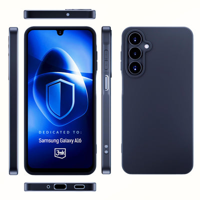 Husa 3mk Matt pentru Samsung Galaxy A16 - Negru