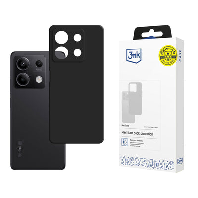 Husa 3mk Silicone pentru Xiaomi Redmi Note 13 5G - Negru