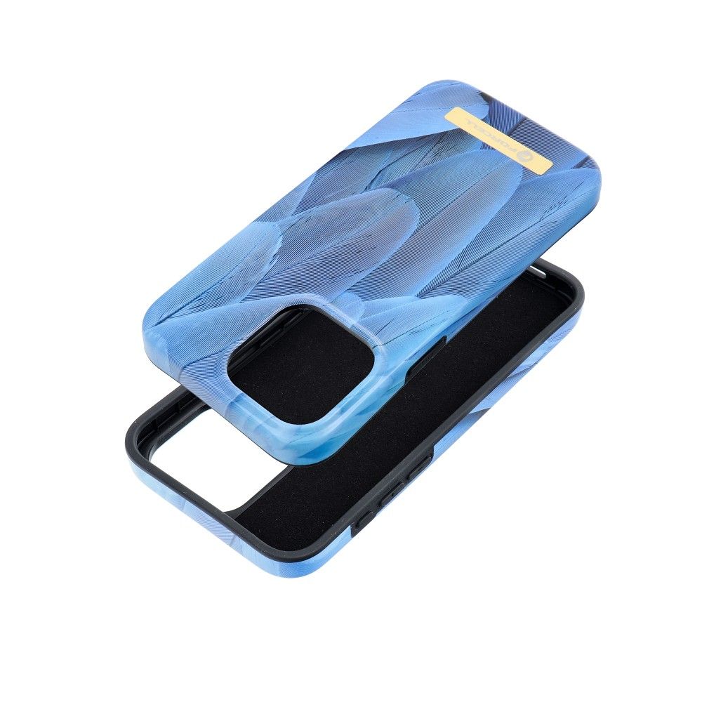 Husa Forcell pentru iPhone 15 PRO MAX F-protect Mirage Compatible cu Magsafe Albastru Bird