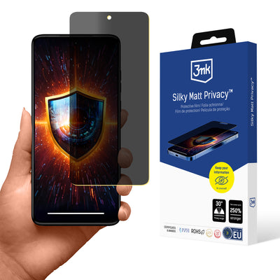 Folie Privacy protectie 3mk Silky Matt Privacy pentru Motorola Moto G84 5G