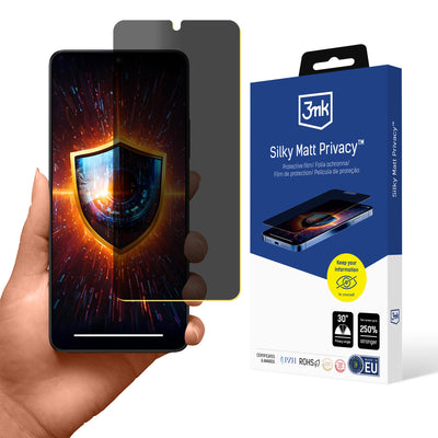 Folie 3mk Silky Matt Privacy protectie pentru Xiaomi Poco X6 Pro 5G