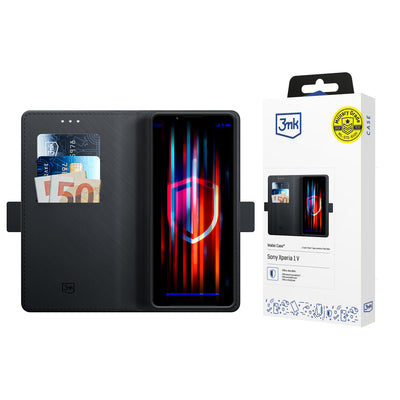 Husa 3mk Wallet pentru Sony Xperia 1 V - Negru