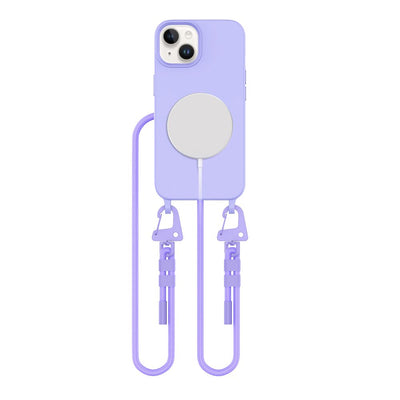 Husa Tech-protect Magnecklace Magsafe iPhone 13 - Lavender