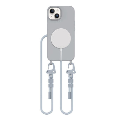 Husa Tech-protect Magnecklace Magsafe iPhone 13 - Gri