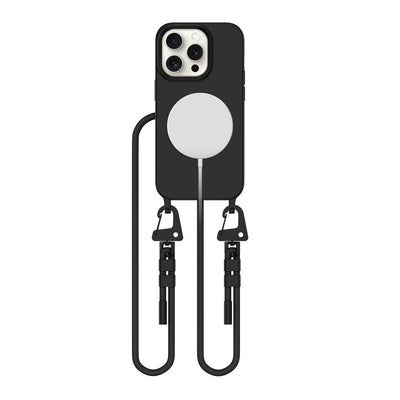 Husa Tech-protect Magnecklace Magsafe iPhone 14 Pro - Negru