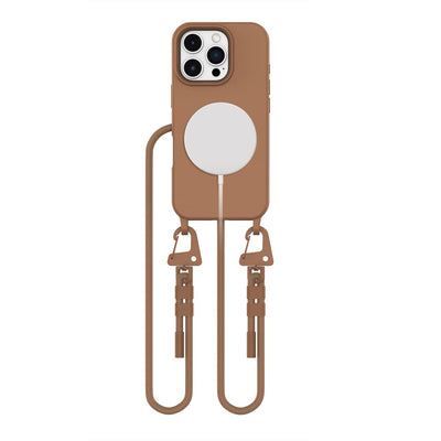 Husa Tech-protect Magnecklace Magsafe pentru iPhone 16 Pro Max - Maro