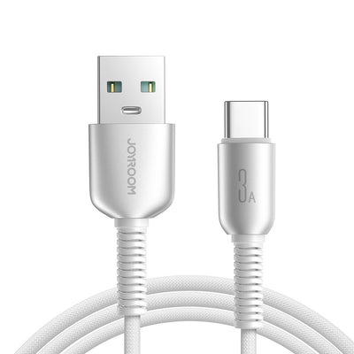 Cablu Joyroom S-a51 Cutting-edge Series 3A Usb-a - Usb-c 1.2m - Gri deschis