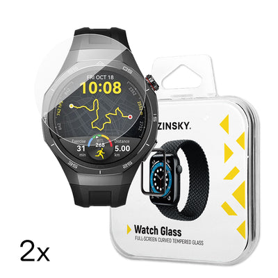 Folie Wozinsky Full Glue sticla pentru Huawei Watch GT 5 / GT 5 Pro / GT 4 / GT 4 Pro / GT 3 / GT 3 Pro 46mm (2 Pcs.)
