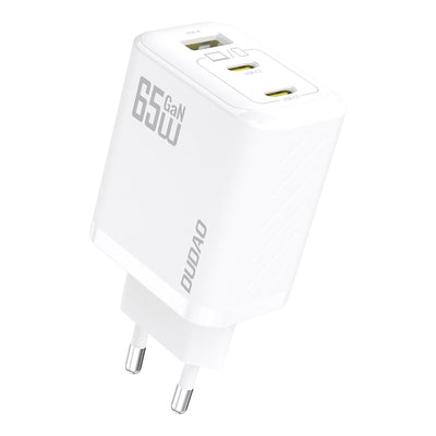 Incarcator priza Dudao A29 65W Gan 2 X Usb-c + 1 X Usb-a - Alb