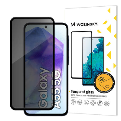 Folie Wozinsky Privacy Glass sticla pentru Samsung Galaxy S25+ cu Anti Spy Filter