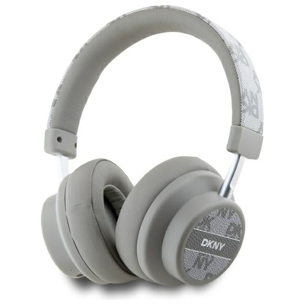Casti Dkny Bluetooth On-ear Bej/Bej Checkered Pattern
