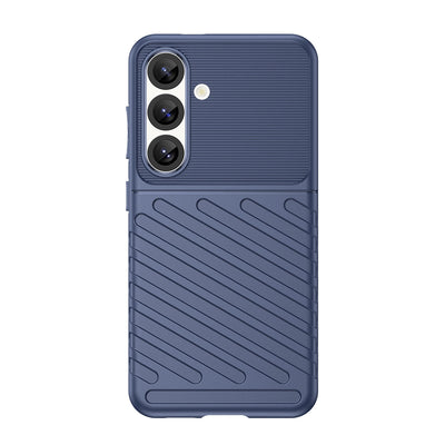 Husa Thunder Samsung Galaxy S25 Silicone Armored - Albastru