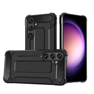 Husa Hybrid Armor pentru Samsung Galaxy S25+ - Negru