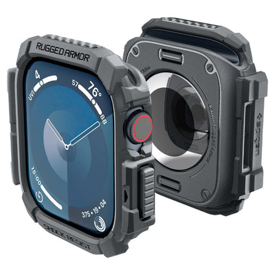 Husa Spigen Rugged Armor pentru Apple Watch 10 46mm - Gri