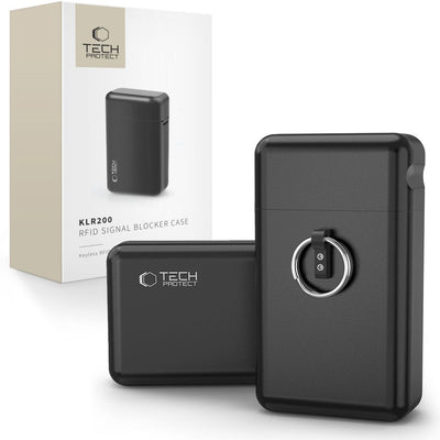 Husa Tech-protect Metal Car Key Rfid Blocking - Negru