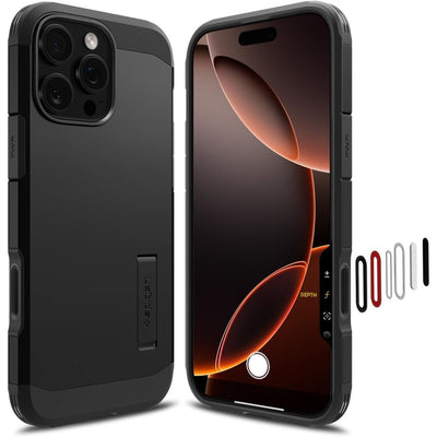 Husa Spigen Tough Armor "T" Magsafe pentru iPhone 16 Pro Max - Negru