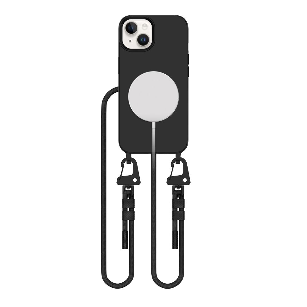 Husa Tech-protect Magnecklace Magsafe iPhone 13 - Negru