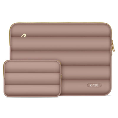 Geanta laptop Tech-protect Puffy 13-14" - Maro